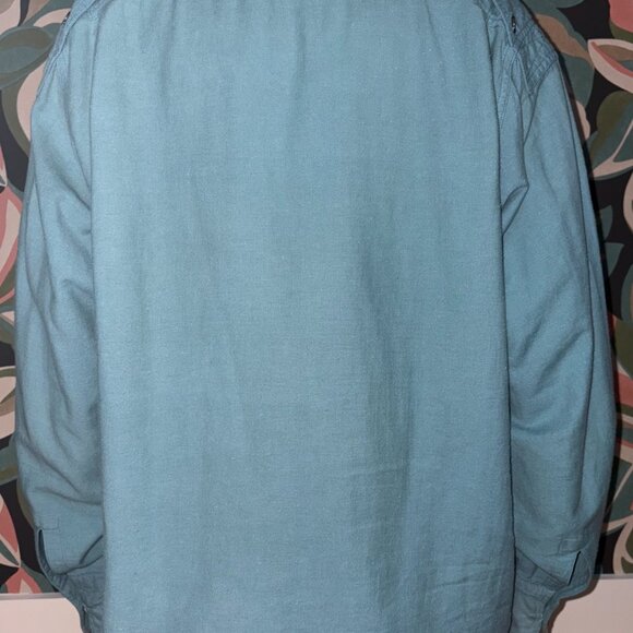 Vintage Dale Clothing Company Teal Button Up Shirt L - Picture 4 of 10